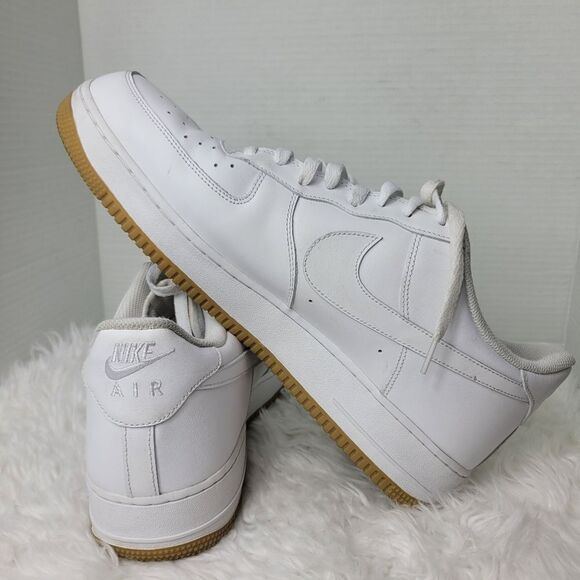 Nike Air Force 1 '07 Low 'White Gum Brown' Size 15 Casual Shoe DJ2739-100 - Picture 7 of 10